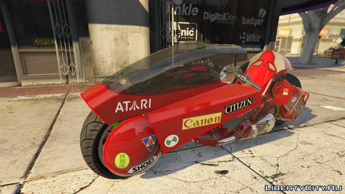 Kaneda´s Bike From Akira (addon) / GTA 5