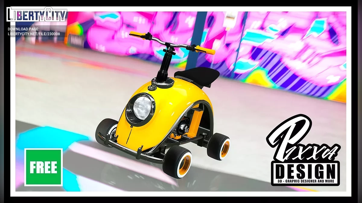 Volkswagen Beetle Bike Pxx Concept v1.0 / GTA 5