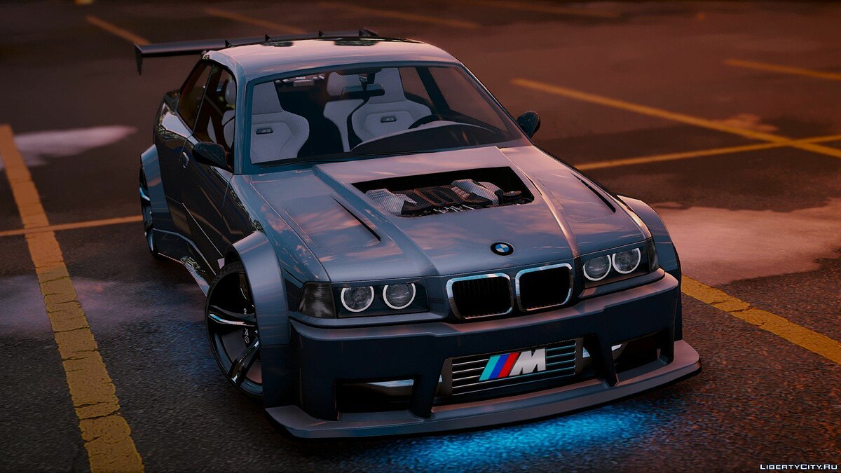 BMW M3 E36 V8 Biturbo [Add-On | Tuning] 1.1 для GTA 5 - Картинка #1