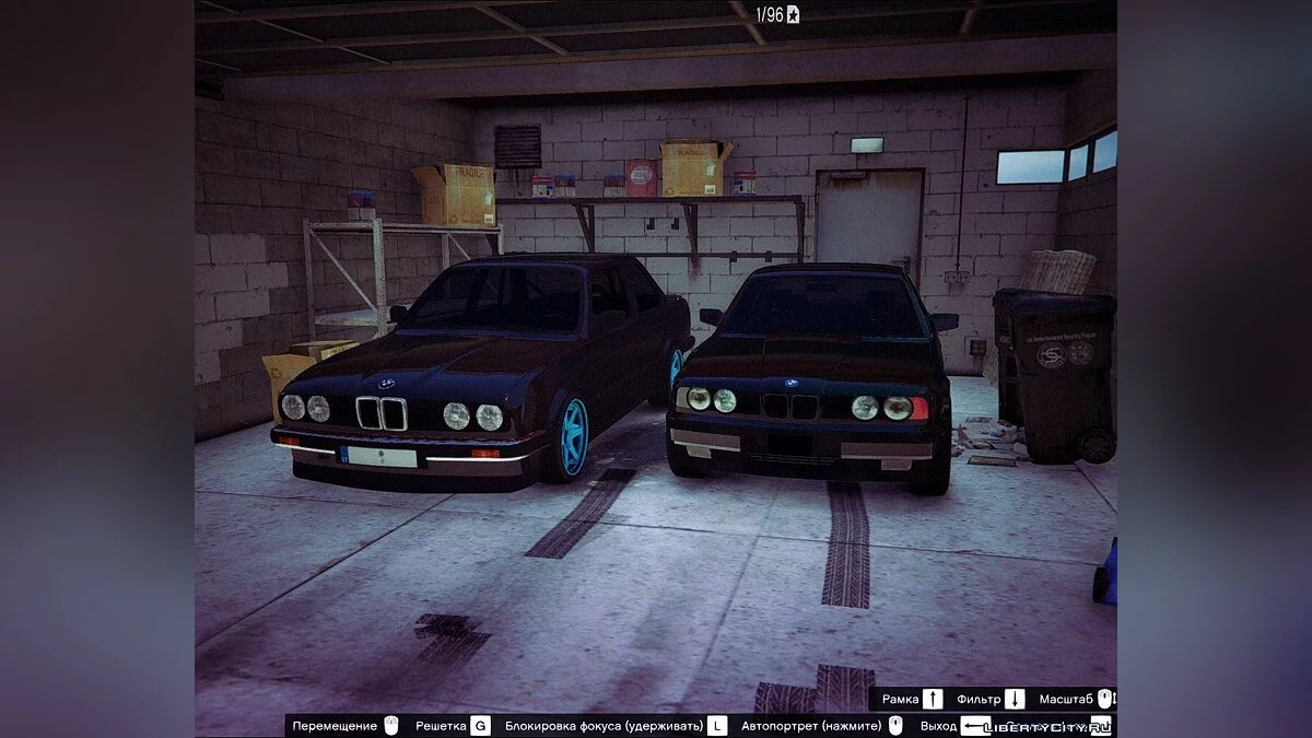 BMW 5 Е34 / GTA 5