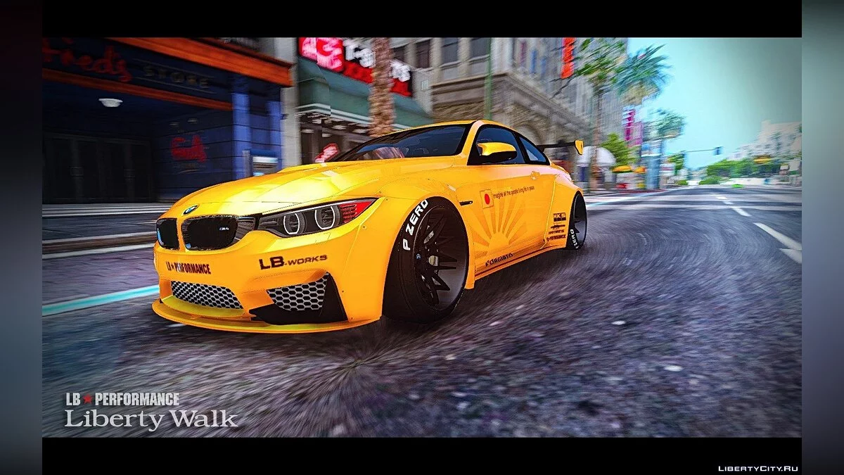 BMW M4 F82 [LibertyWalk] v1.2 / GTA 5