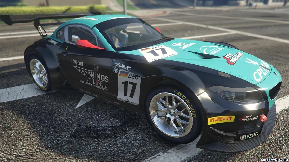 BMW Z4 GT3 [+ Add-On] v2.1 / GTA 5