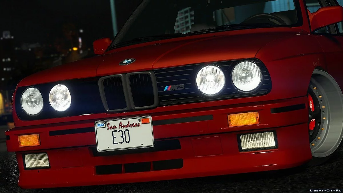 1991 BMW M3 E30 v1.0 / GTA 5