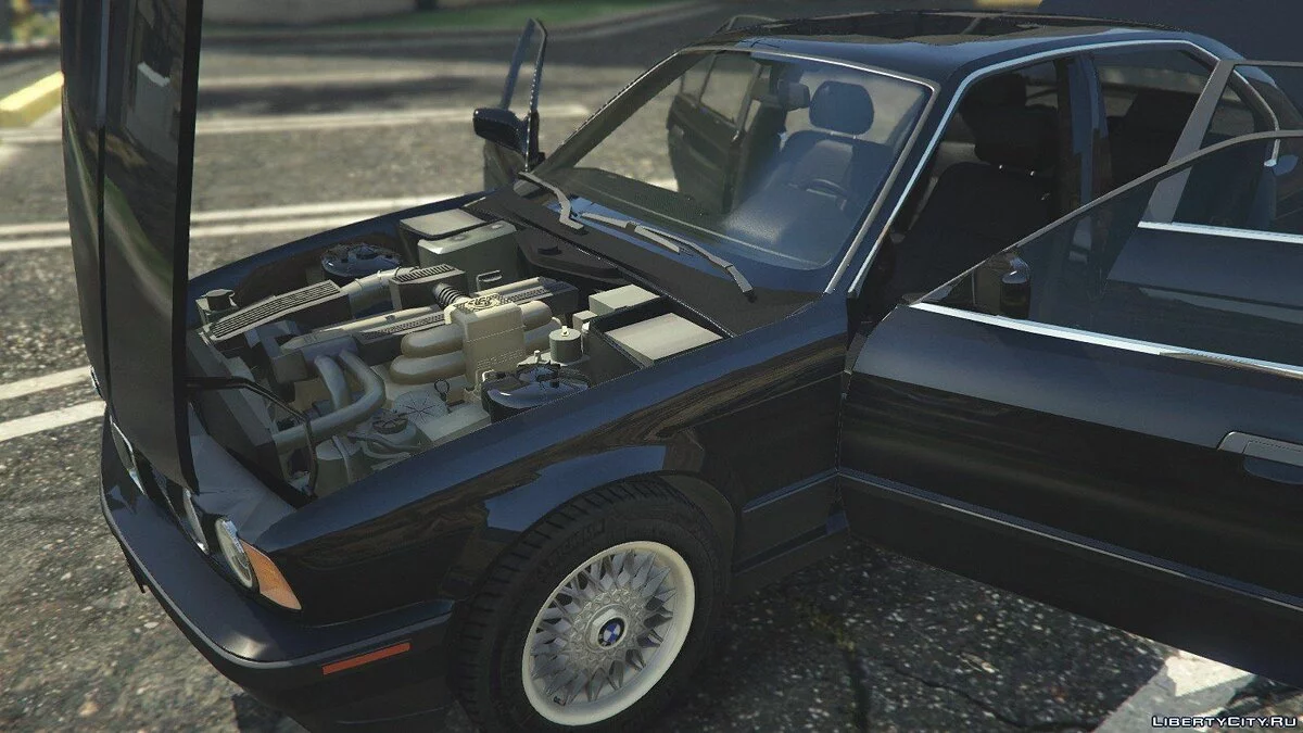 BMW 535i (e34) [Add-On / Replace] v1.1 / GTA 5