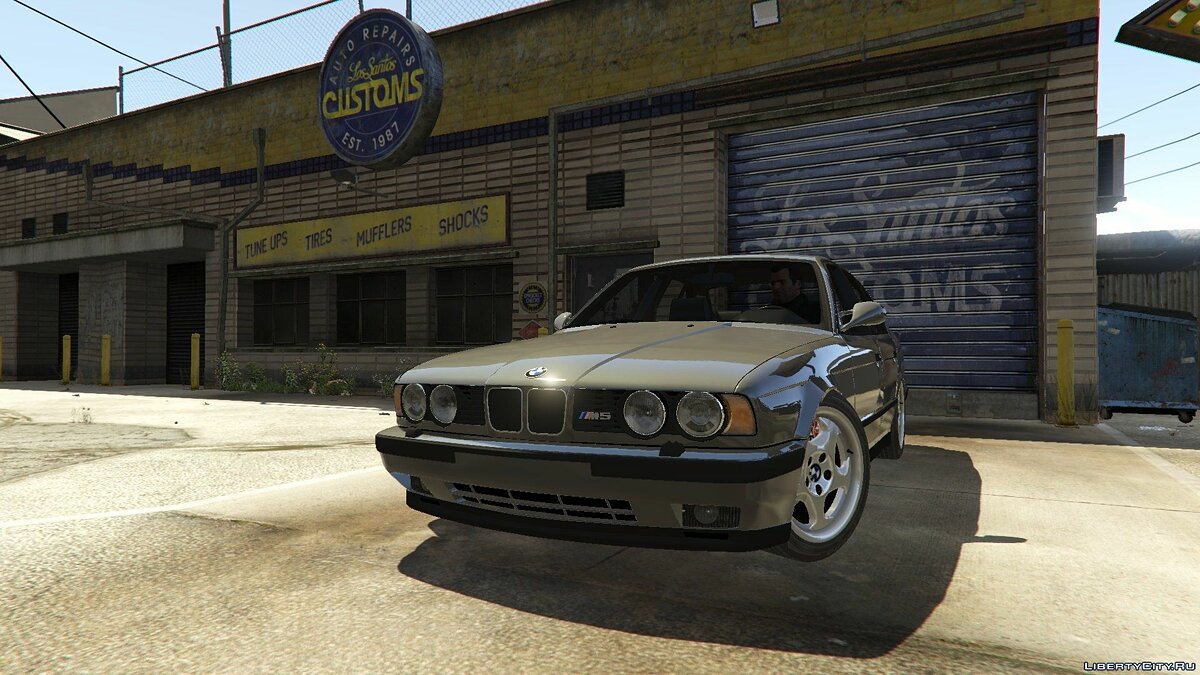 Скачать BMW E34 M5 1991 v4 для GTA 5