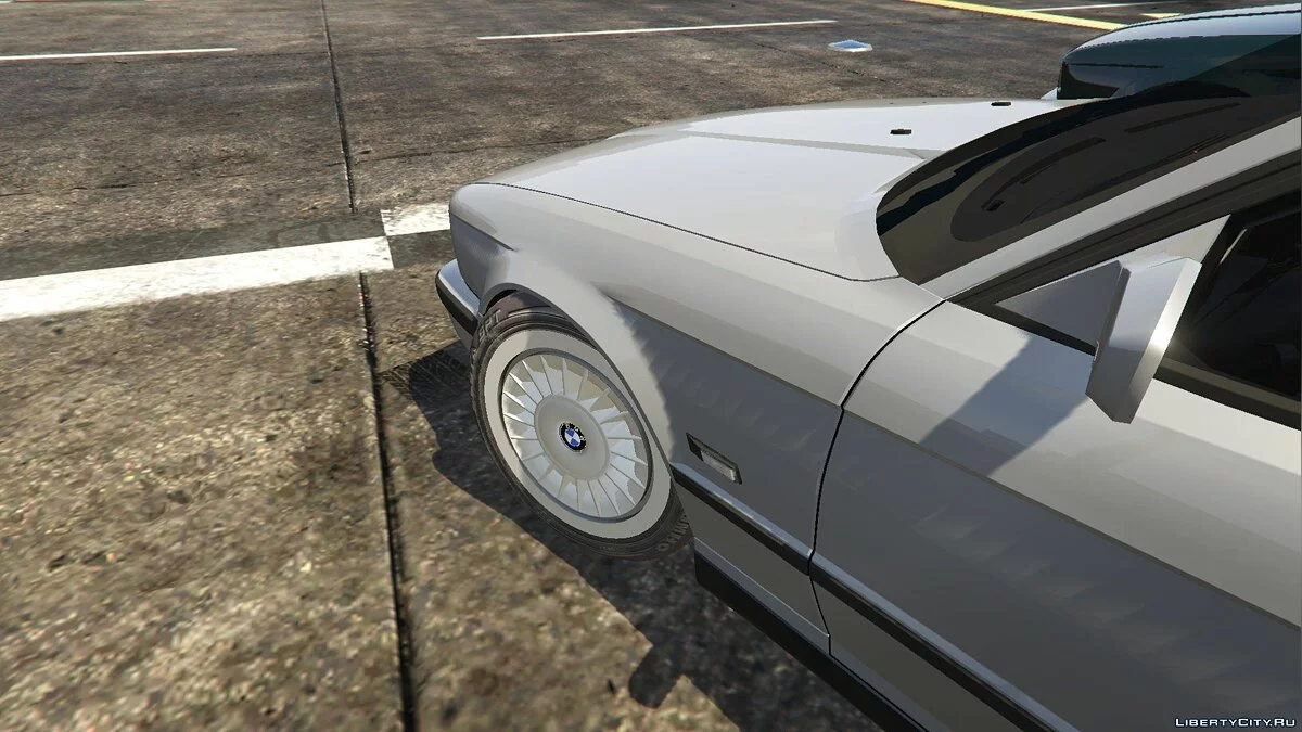 BMW E34 1991 - M5 Part + Style 2 & 20 Rims / GTA 5