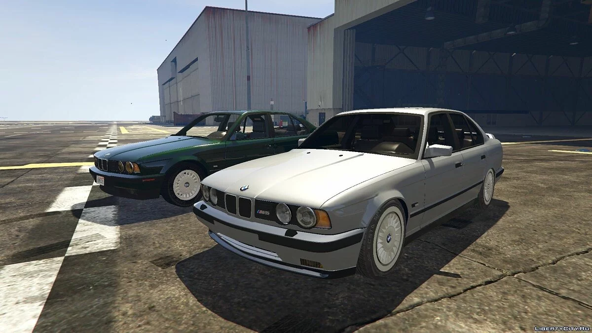 BMW E34 1991 - M5 Part + Style 2 & 20 Rims / GTA 5