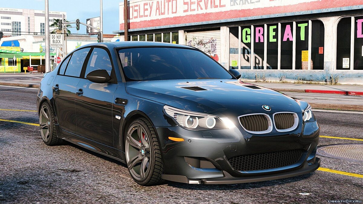 Скачать BMW M5 E60 [Add-On / Replace] v1.1 для GTA 5