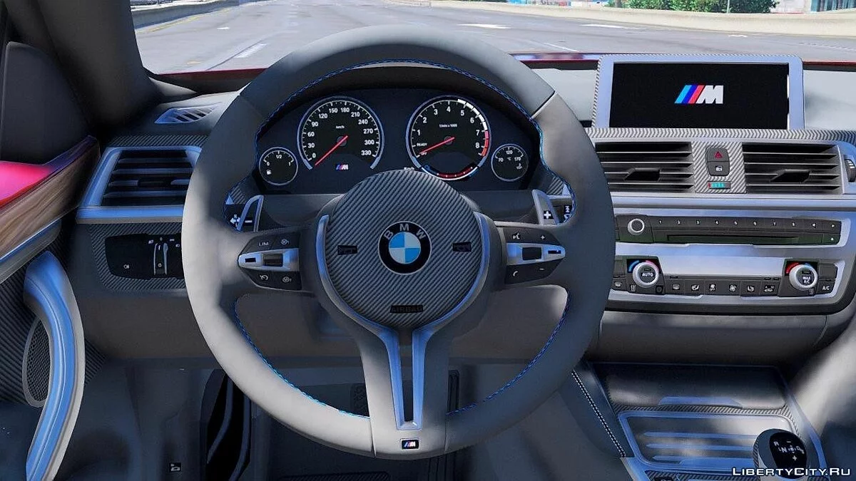 BMW M4 F82 [HQ | LibertyWalk | Animated Engine | Skinable | Option Shaking] 1.4 / GTA 5