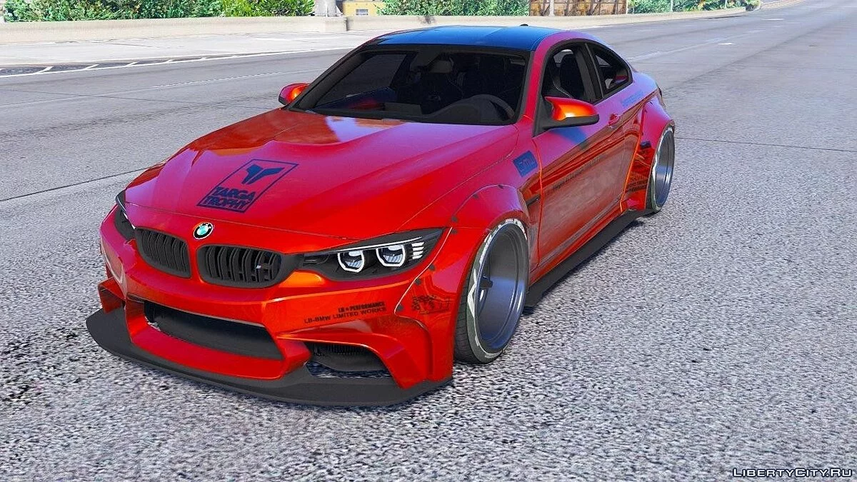 BMW M4 F82 [HQ | LibertyWalk | Animated Engine | Skinable | Option Shaking] 1.4 / GTA 5