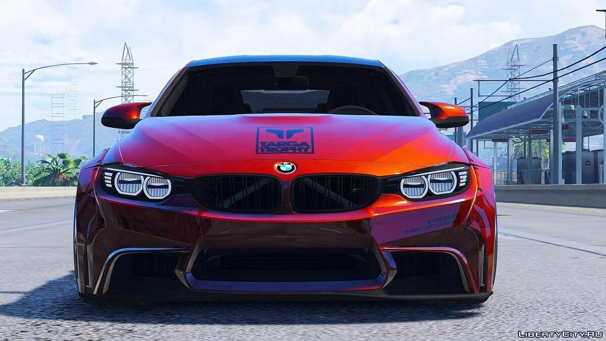 BMW M4 F82 [HQ | LibertyWalk | Animated Engine | Skinable | Option Shaking] 1.4 / GTA 5