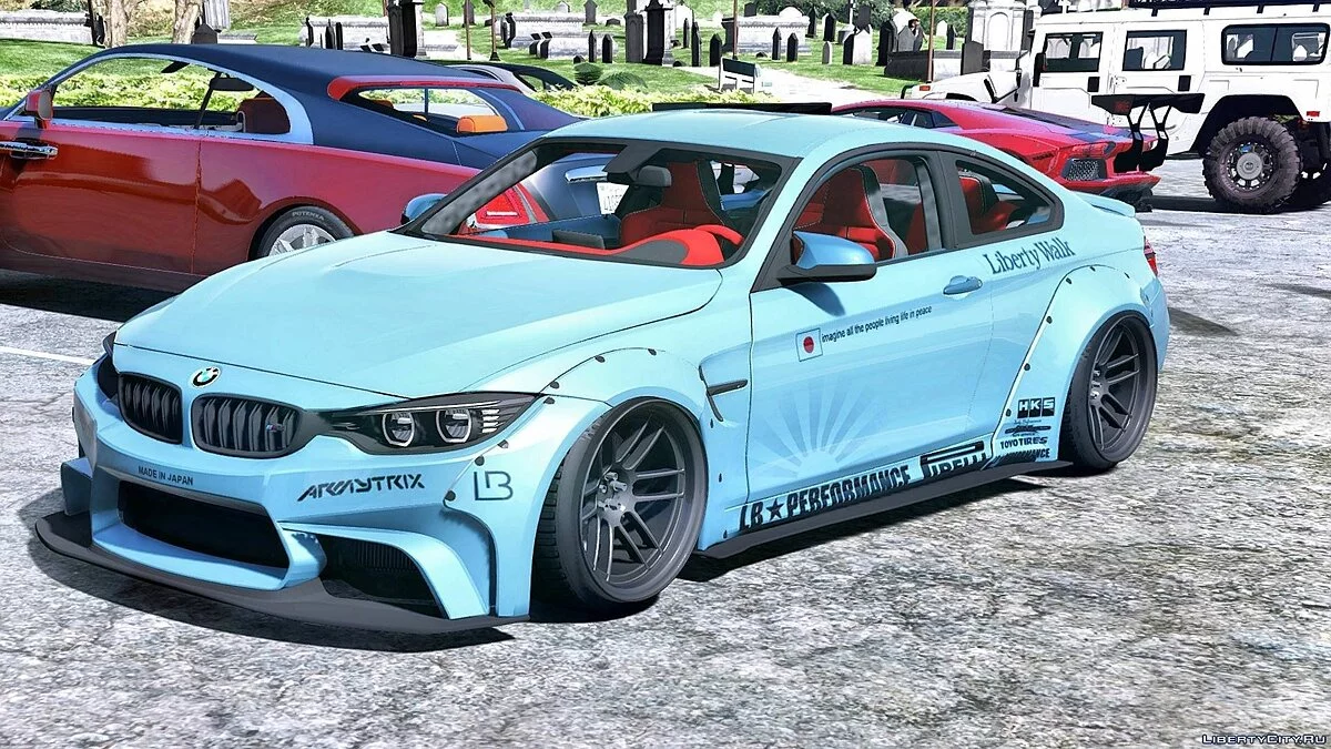 BMW M4 F82 LibertyWalk 1.3 / GTA 5