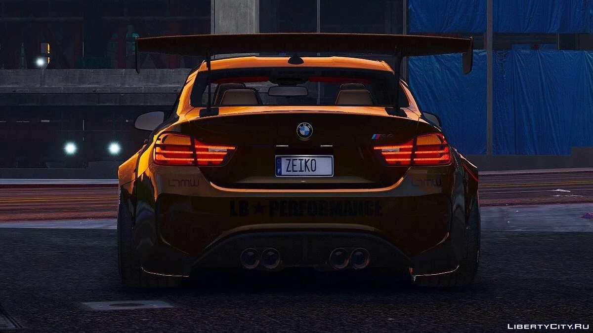 BMW M4 F82 LibertyWalk 1.3 / GTA 5