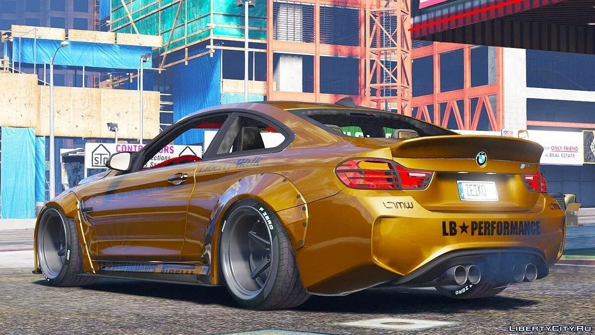 BMW M4 F82 LibertyWalk 1.3 / GTA 5