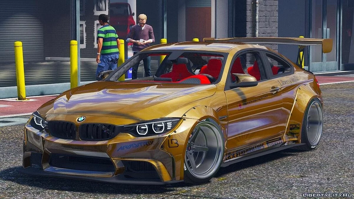 BMW M4 F82 LibertyWalk 1.3 / GTA 5