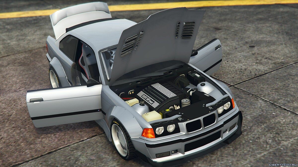 Скачать BMW M3 [E36] StreetCustom [Add-On | Tuning] для GTA 5