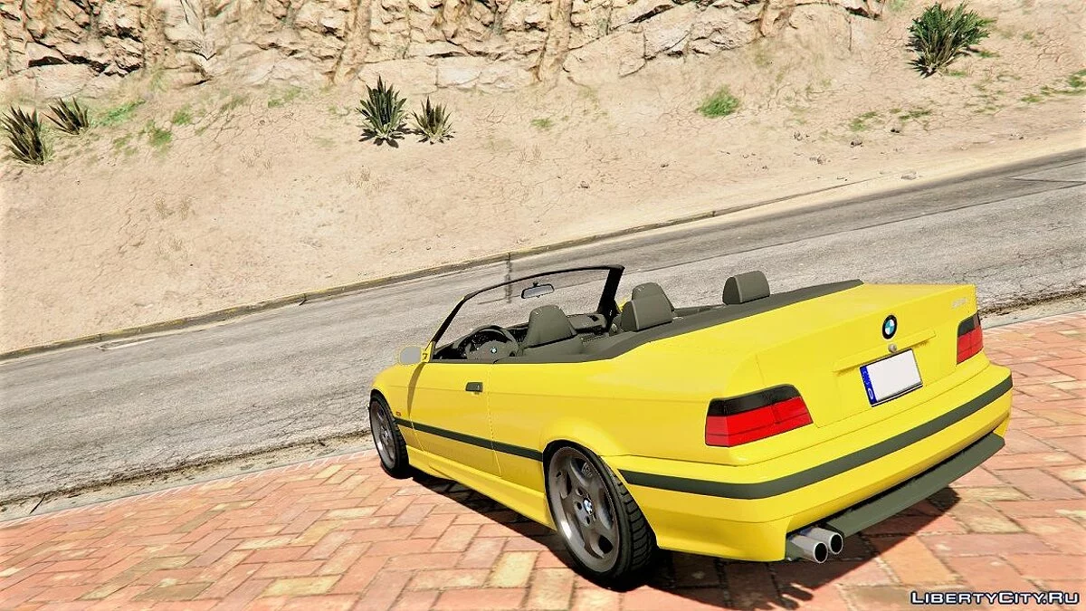 BMW E36 328i M-Sport Cabrio [Replace] 1.3 / GTA 5
