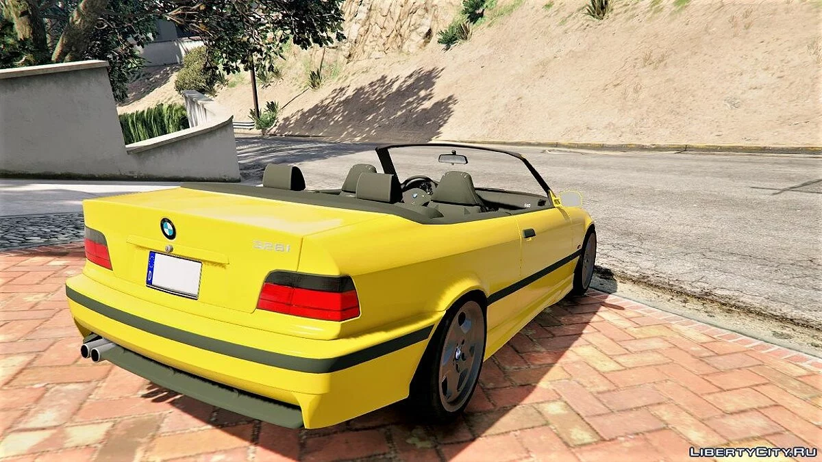 BMW E36 328i M-Sport Cabrio [Replace] 1.3 / GTA 5