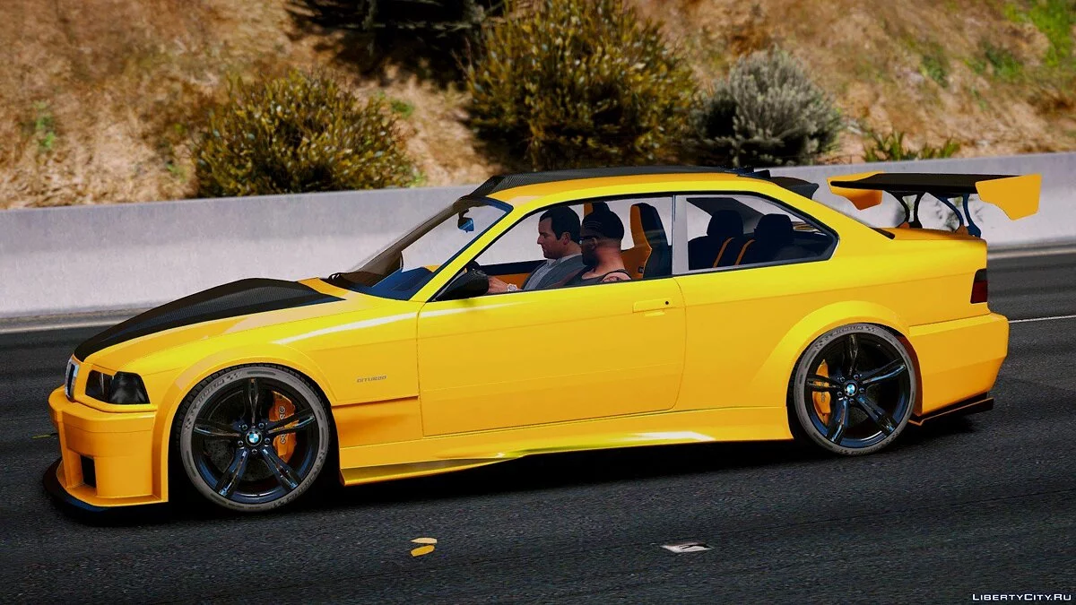 BMW M3 E36 V8 Biturbo [Add-On | Tuning] 1.1 / GTA 5