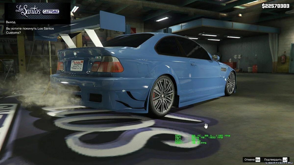 BMW M3 E46 [Add-On / Replace] 2.2 / GTA 5