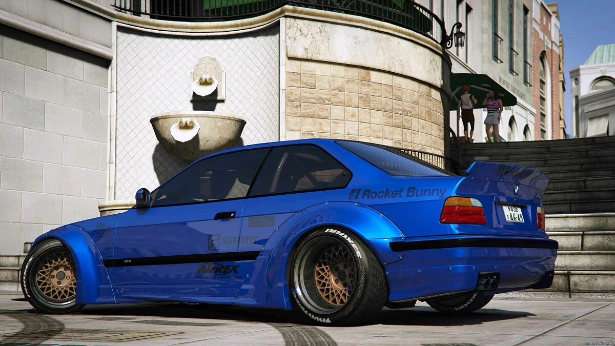 BMW M3 E36 Rocket Bunny (Sarto Racing) [Add-On] 1.0 / GTA 5