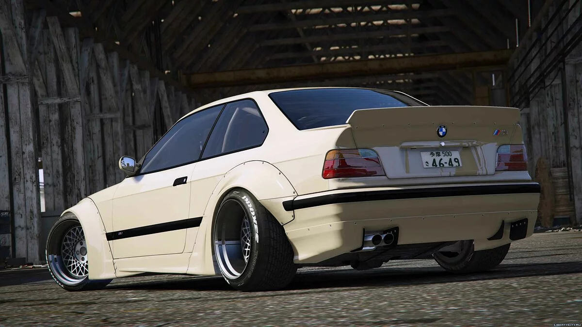 BMW M3 E36 Rocket Bunny (Sarto Racing) [Add-On] 1.0 / GTA 5