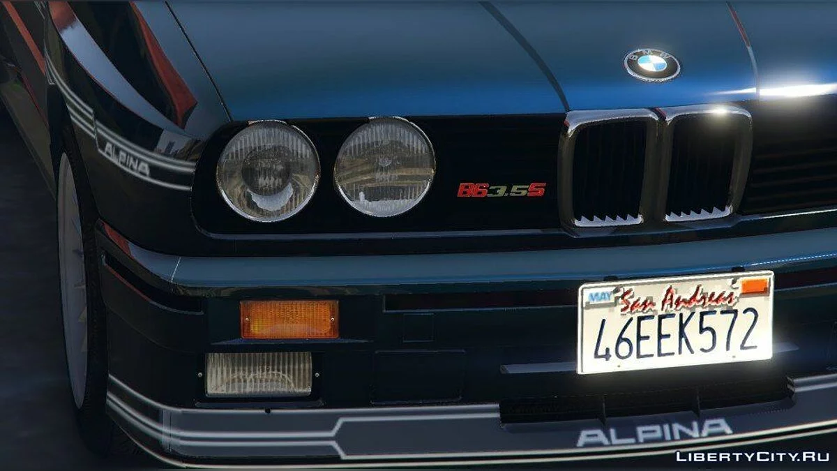 1989 Alpina B6 3.5s [Add-On / Replace | Livery] (BMW E30) 1.0 / GTA 5