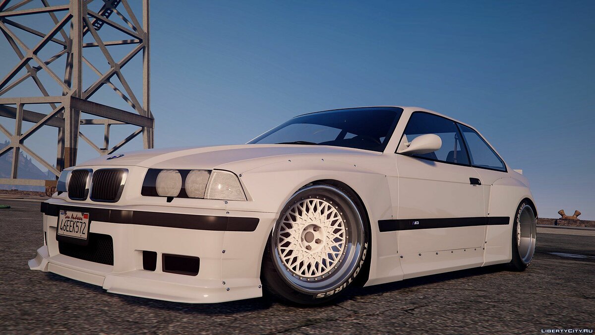 Скачать 1992 BMW M3 E36 Pandem Rocket Bunny [Replace] 2.0 для GTA 5