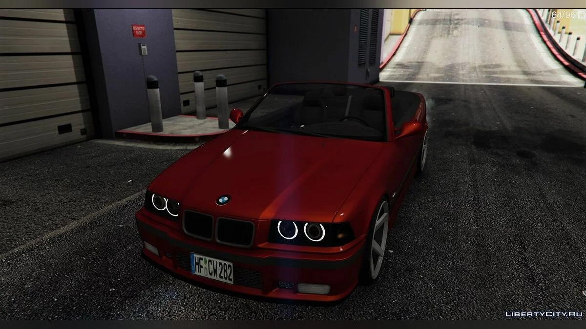 BMW E36 328i M-Sport Cabrio [Replace] 1.6 / GTA 5