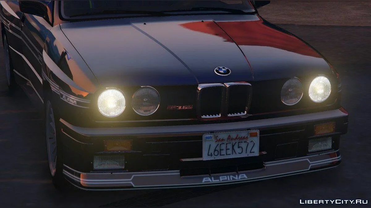 1989 Alpina B6 3.5s [Add-On / Replace | Livery] (BMW E30) 1.1 / GTA 5