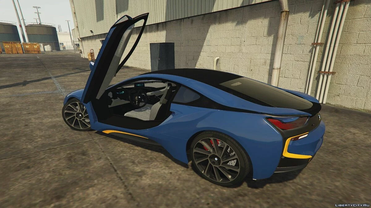 Bmw i8 2015 [Add-on] 1.0 / GTA 5
