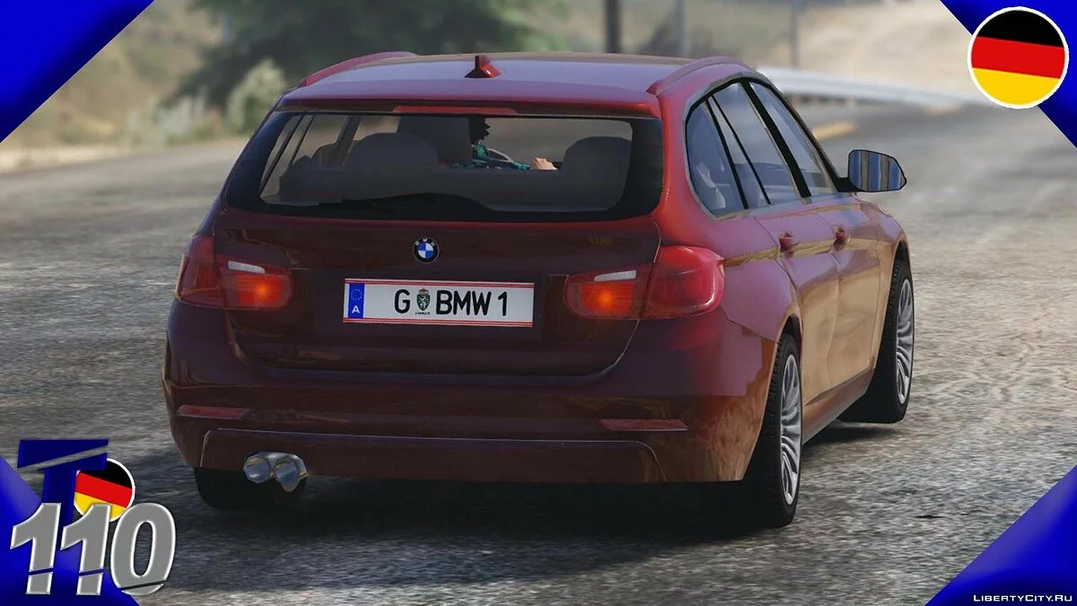 BMW 330D F31 2012 [Replace] 1.0 / GTA 5