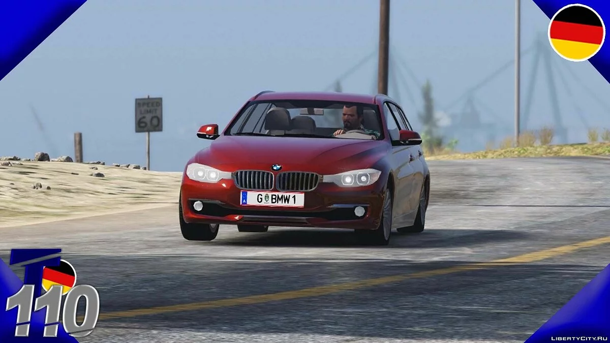 BMW 330D F31 2012 [Replace] 1.0 / GTA 5