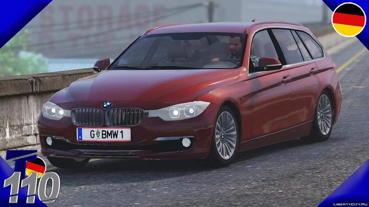 BMW 330D F31 2012 [Replace] 1.0 / GTA 5