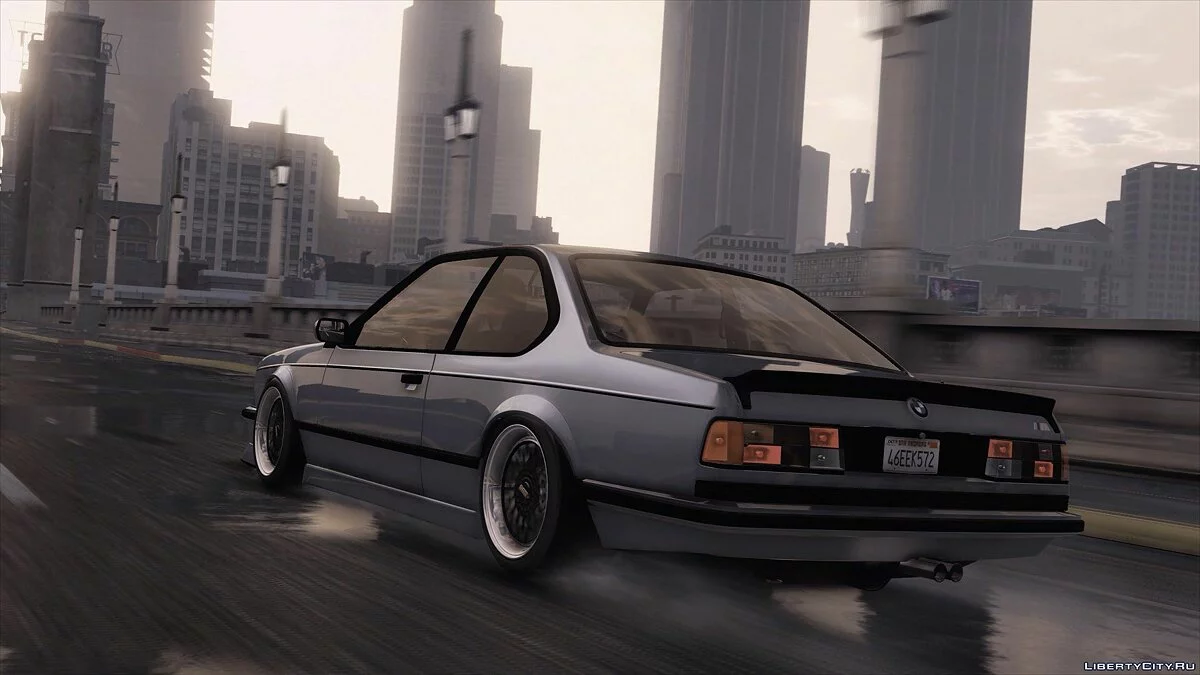 1984 BMW M6 E24 CSi [Add-On + Custom Rims] 2.01 / GTA 5