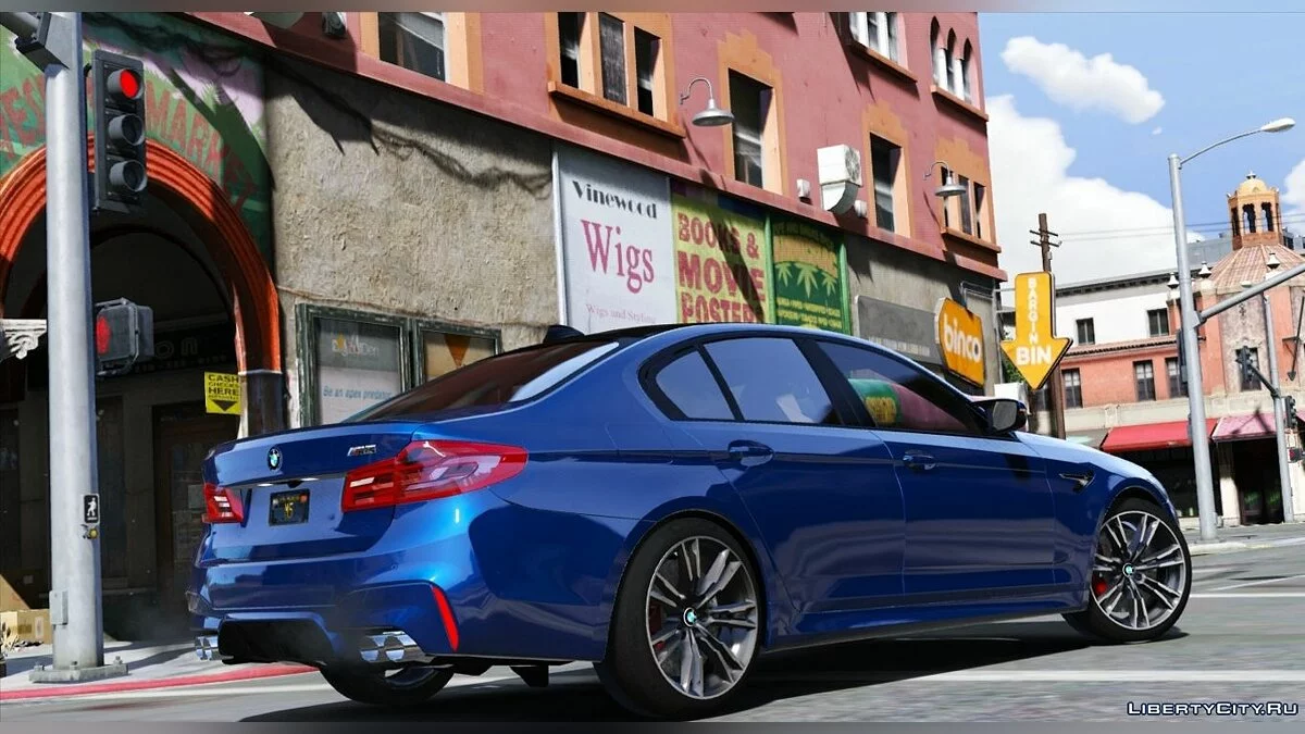 BMW M5 F90 2018 [Add-On/HQ] 1.0 / GTA 5