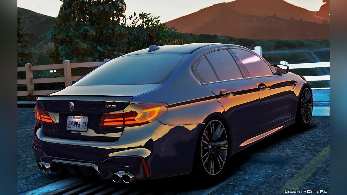 BMW M5 F90 2018 [LibertyWalk(&Stock) / Add-on] / GTA 5