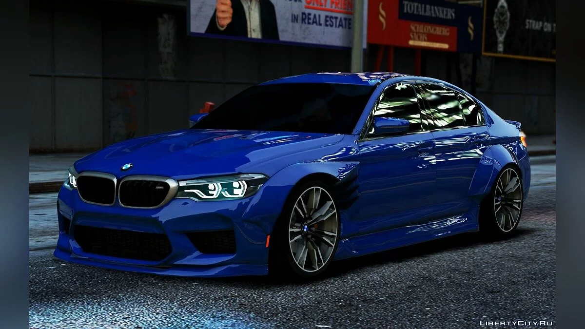 BMW M5 F90 2018 [LibertyWalk(&Stock) / Add-on] / GTA 5