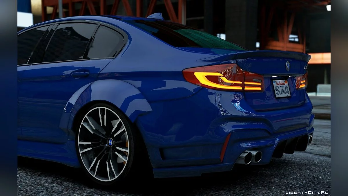 BMW M5 F90 2018 [LibertyWalk(&Stock) / Add-on] 2.1 / GTA 5