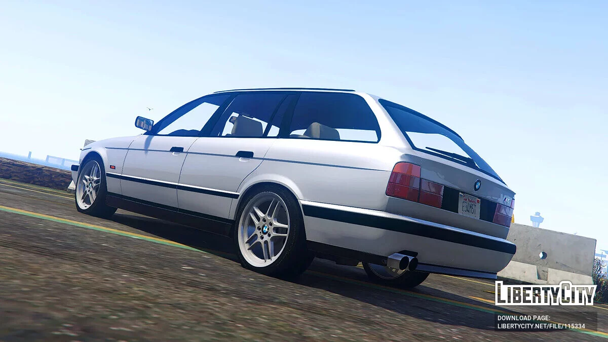 1995 BMW E34 M5 Touring [Add-On / Replace] 1.2 / GTA 5