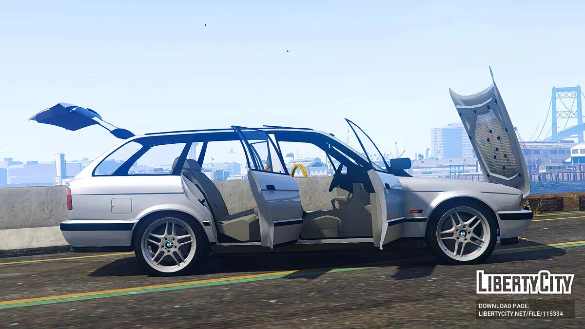 1995 BMW E34 M5 Touring [Add-On / Replace] 1.2 / GTA 5