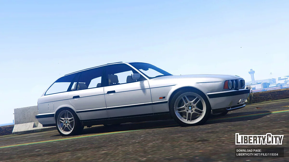 1995 BMW E34 M5 Touring [Add-On / Replace] 1.2 / GTA 5