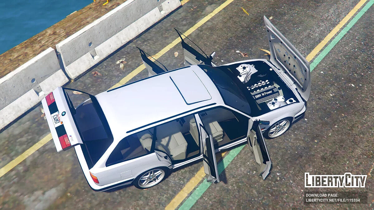 1995 BMW E34 M5 Touring [Add-On / Replace] 1.2 / GTA 5