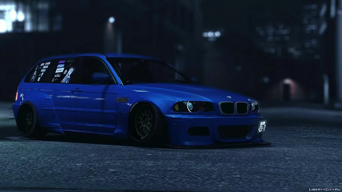 BMW M3 Touring Rocketbunny Pandem [Add-On | Replace] 1.5 / GTA 5