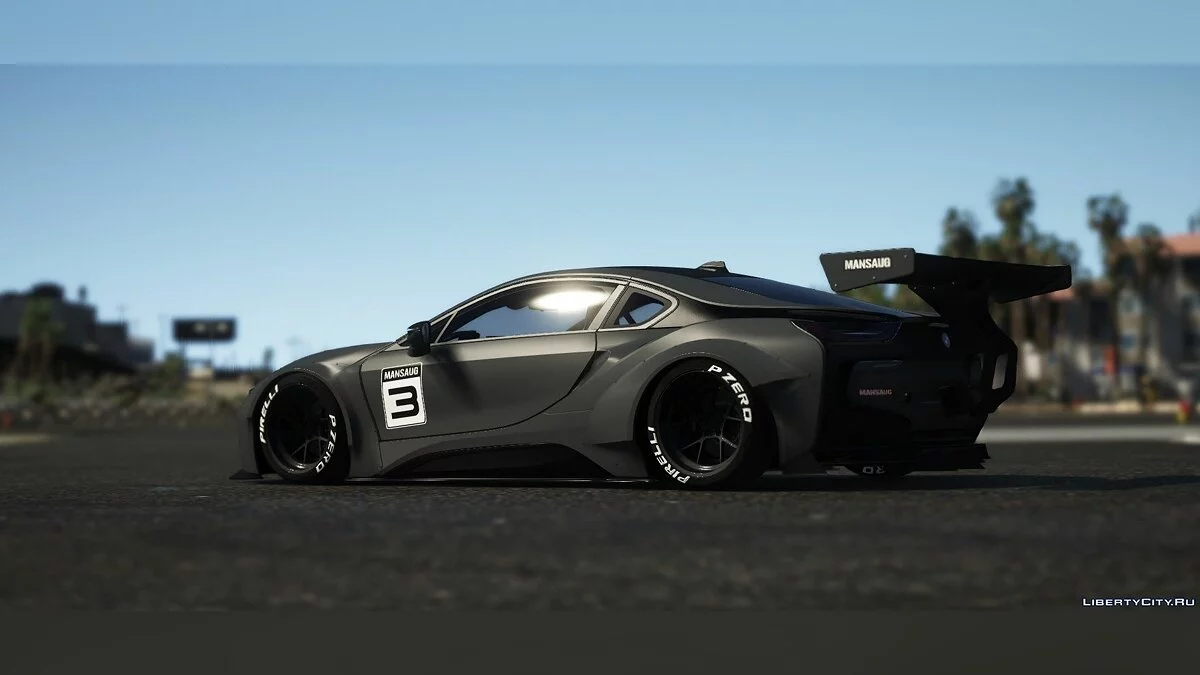 BMW I8 Coupe MANSAUG [Replace | Addon | Template] 1.0 / GTA 5
