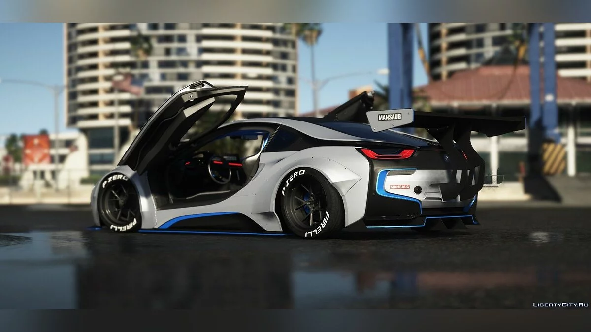 BMW I8 Coupe MANSAUG [Replace | Addon | Template] 1.0 / GTA 5