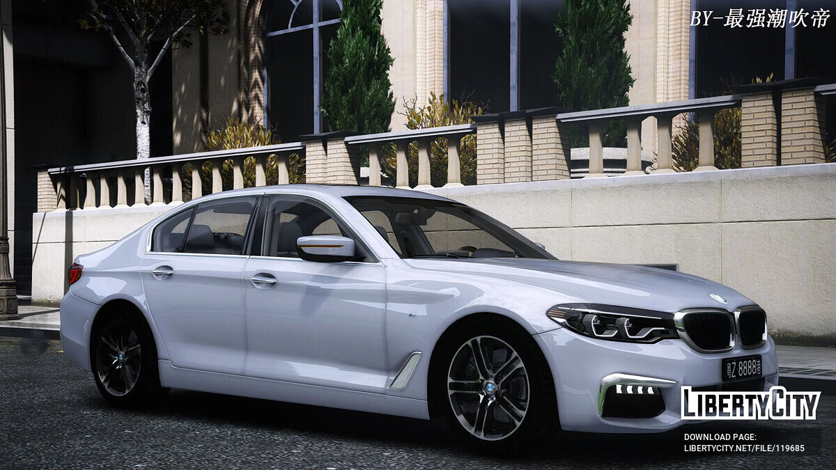 Скачать 2018 Bmw 540i G30 v2.0 для GTA 5