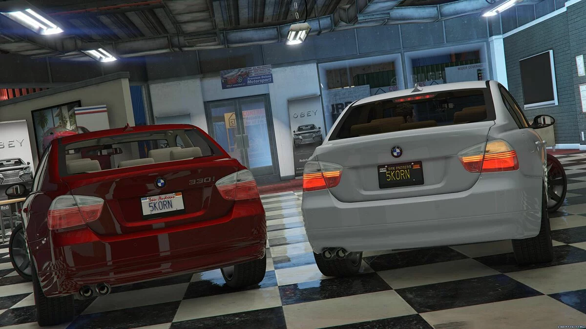 2007 BMW 330i E90 [Add-On / Replace] 1.6 / GTA 5