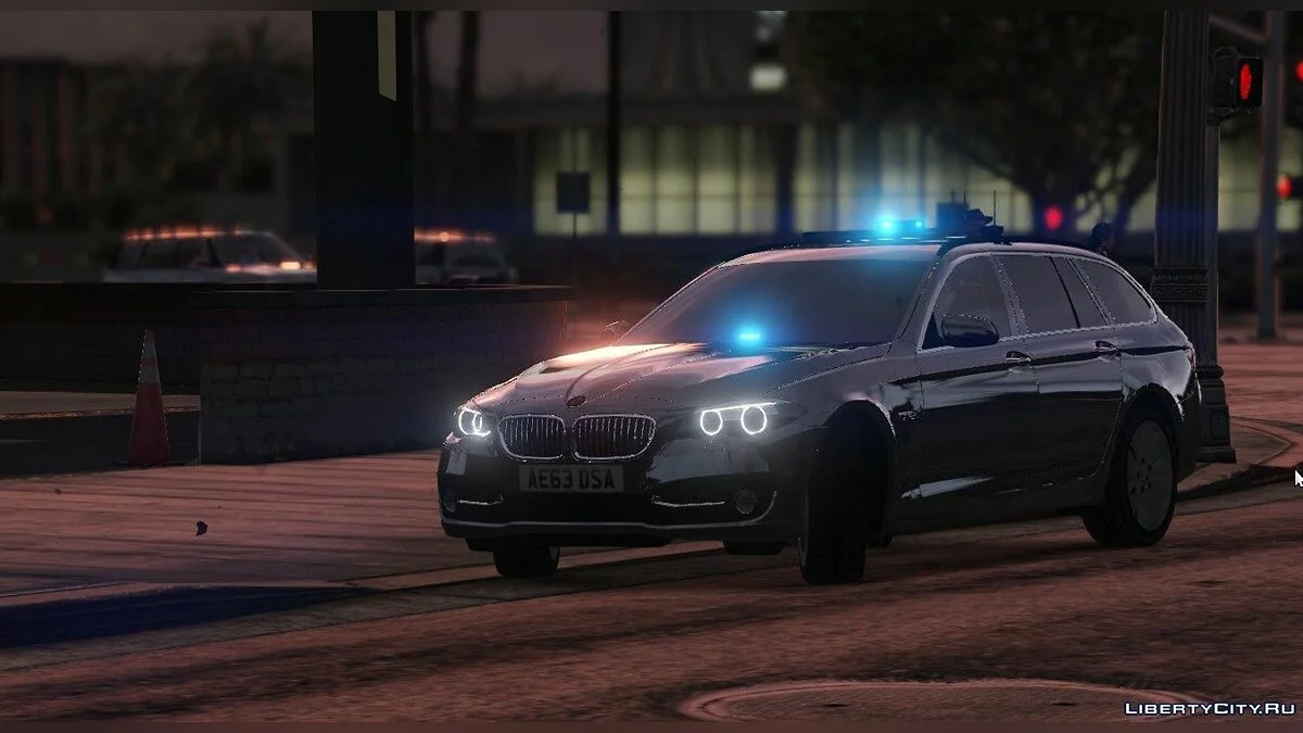 2015 BMW 530d Fire Officers Car 1.0  / GTA 5