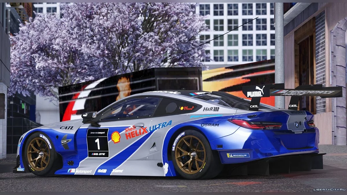 BMW M8 GTE - [Add-On | Digital Dials | Template] / GTA 5